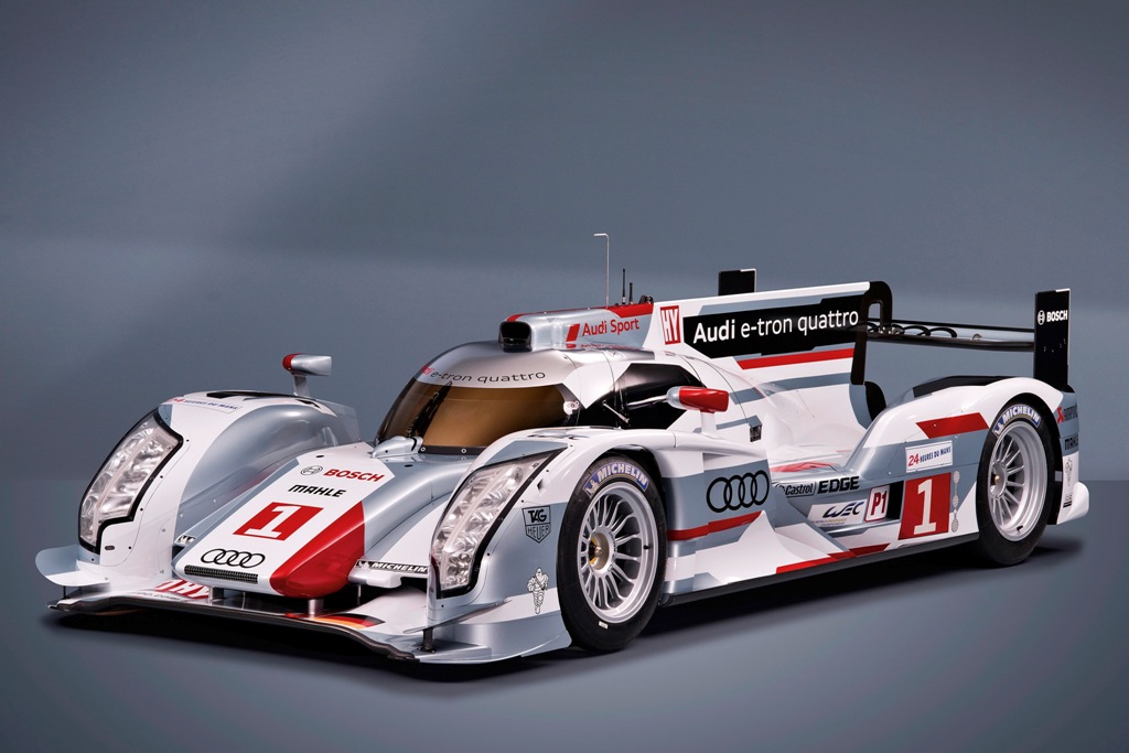 Her er den nye R18 e-tron quattro
(Foto: Audi Motorsport)